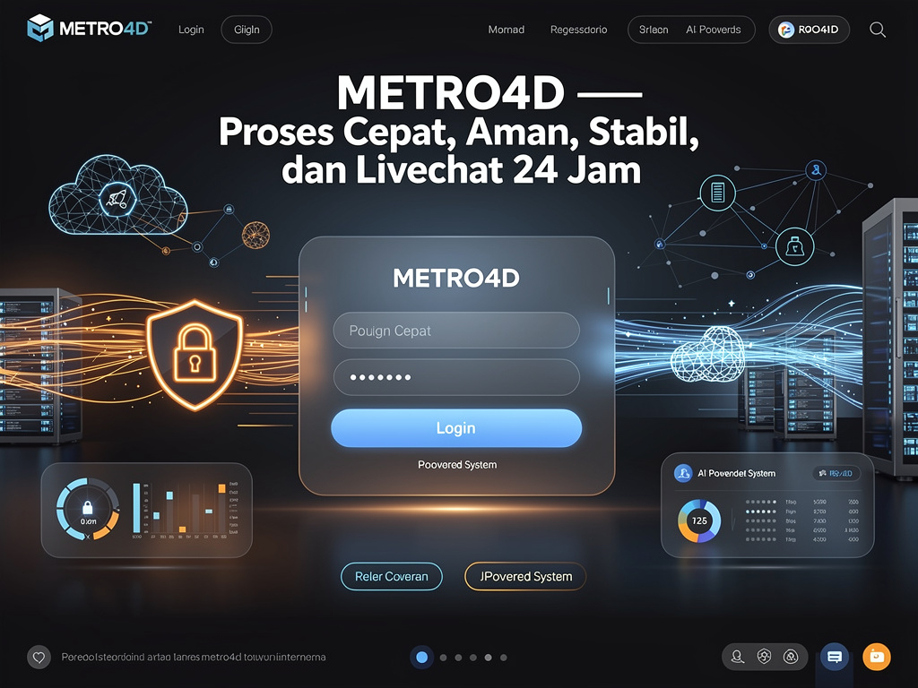 METRO4D: Platform Digital Modern 2025